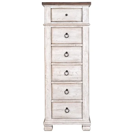 Farmhouse Lingerie Chest with 6 Drawers